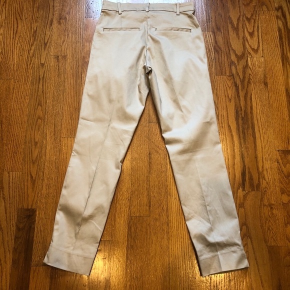H&M Ankle Length Tan Pants With Stretch Size 4 - Picture 2 of 6